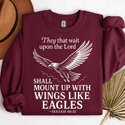 They That Wait Upon The Lord Shall Mount Up With Wings Like Eagles Isaiah 40.31 01