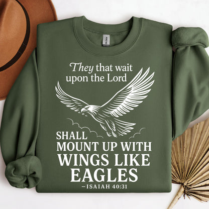 They That Wait Upon The Lord Shall Mount Up With Wings Like Eagles Isaiah 40.31 01