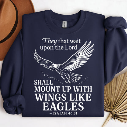 They That Wait Upon The Lord Shall Mount Up With Wings Like Eagles Isaiah 40.31 01