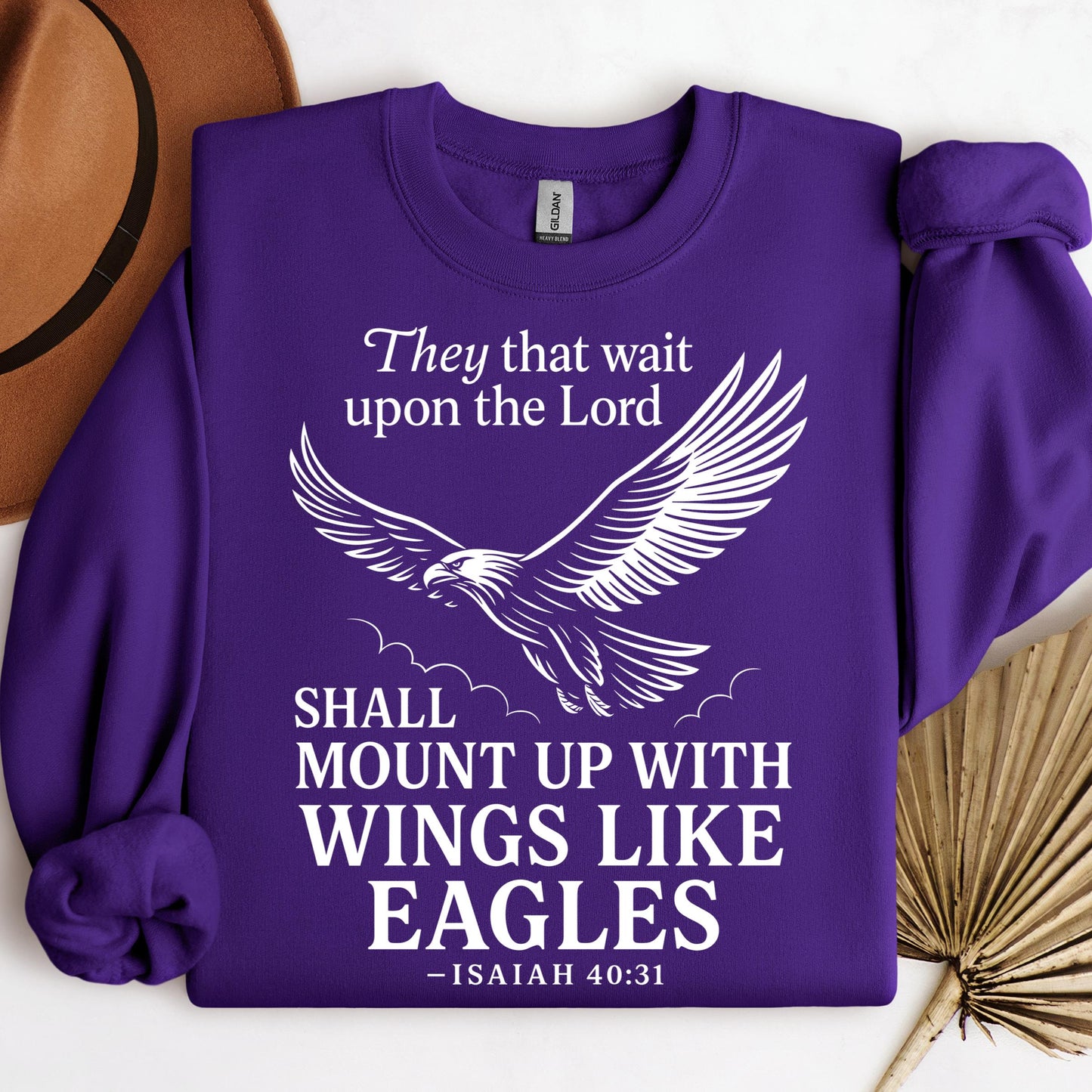They That Wait Upon The Lord Shall Mount Up With Wings Like Eagles Isaiah 40.31 01