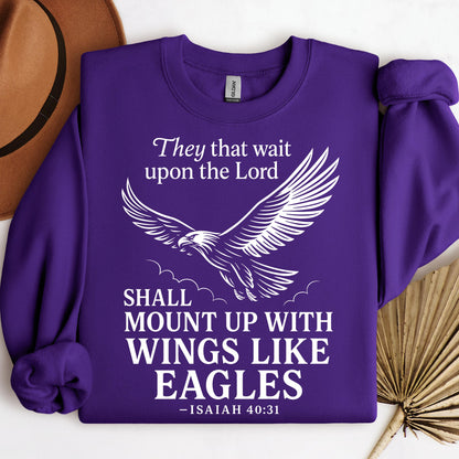 They That Wait Upon The Lord Shall Mount Up With Wings Like Eagles Isaiah 40.31 01