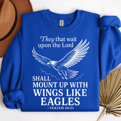 They That Wait Upon The Lord Shall Mount Up With Wings Like Eagles Isaiah 40.31 01