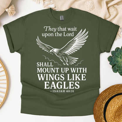 They That Wait Upon The Lord Shall Mount Up With Wings Like Eagles Isaiah 40.31 01