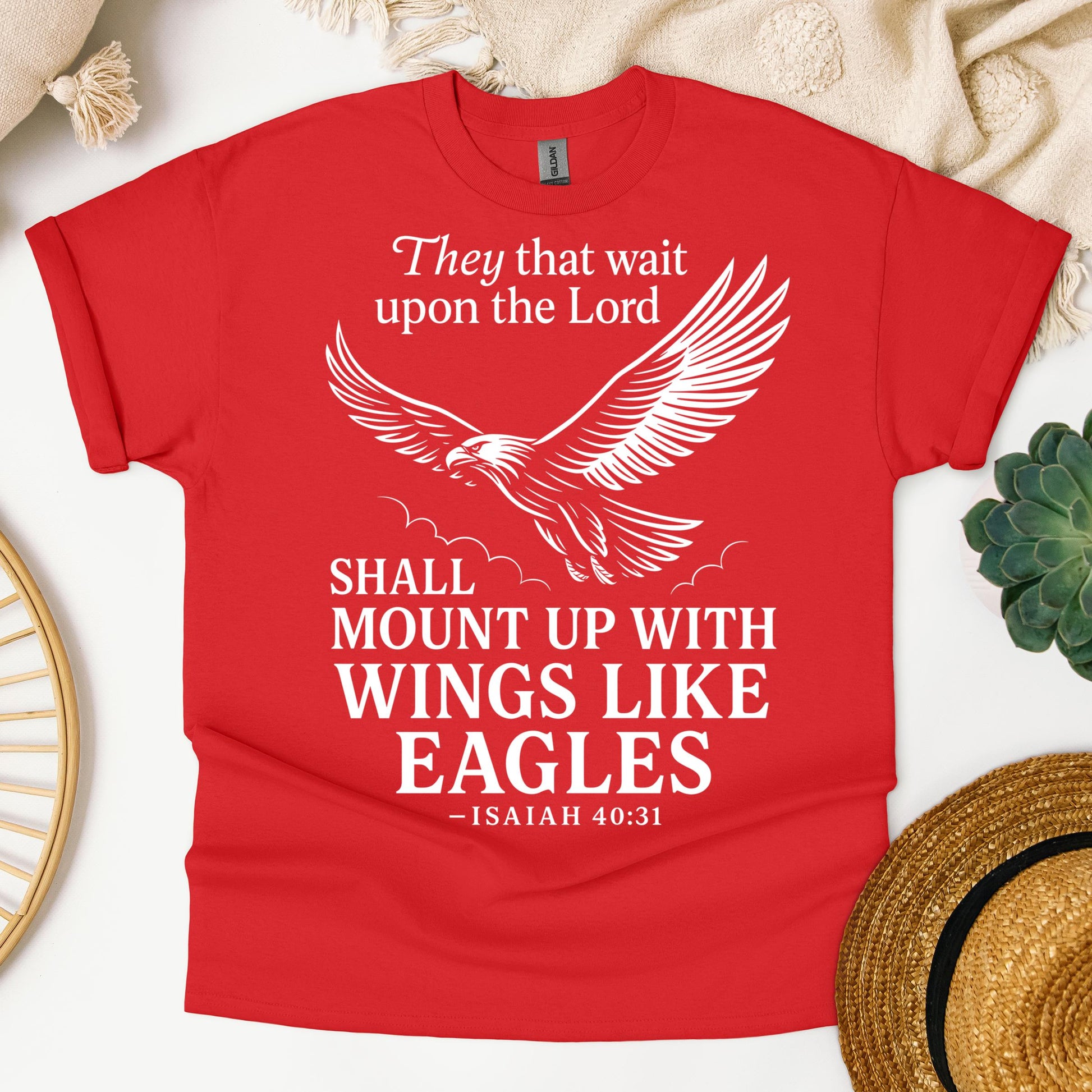 They That Wait Upon The Lord Shall Mount Up With Wings Like Eagles Isaiah 40.31 01