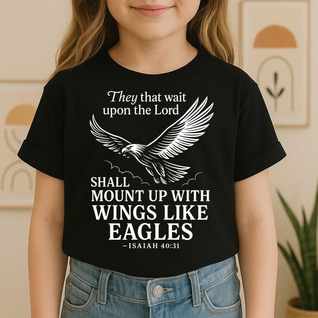They That Wait Upon The Lord Shall Mount Up With Wings Like Eagles Isaiah 40.31 01