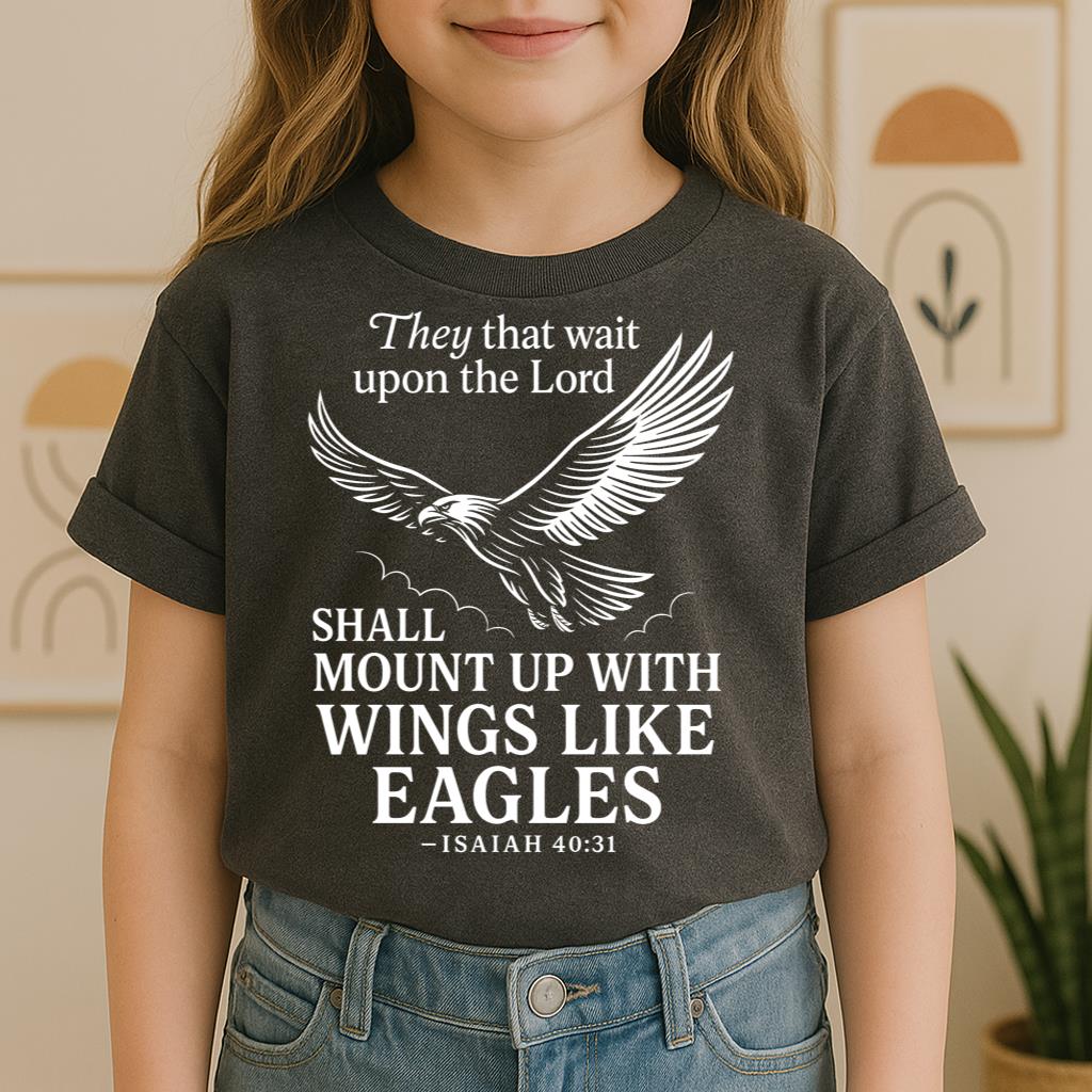 They That Wait Upon The Lord Shall Mount Up With Wings Like Eagles Isaiah 40.31 01