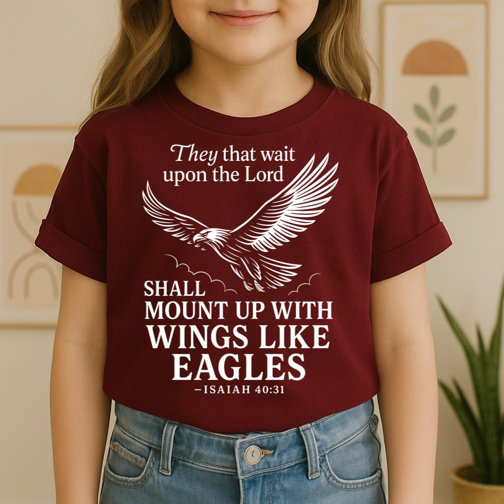 They That Wait Upon The Lord Shall Mount Up With Wings Like Eagles Isaiah 40.31 01