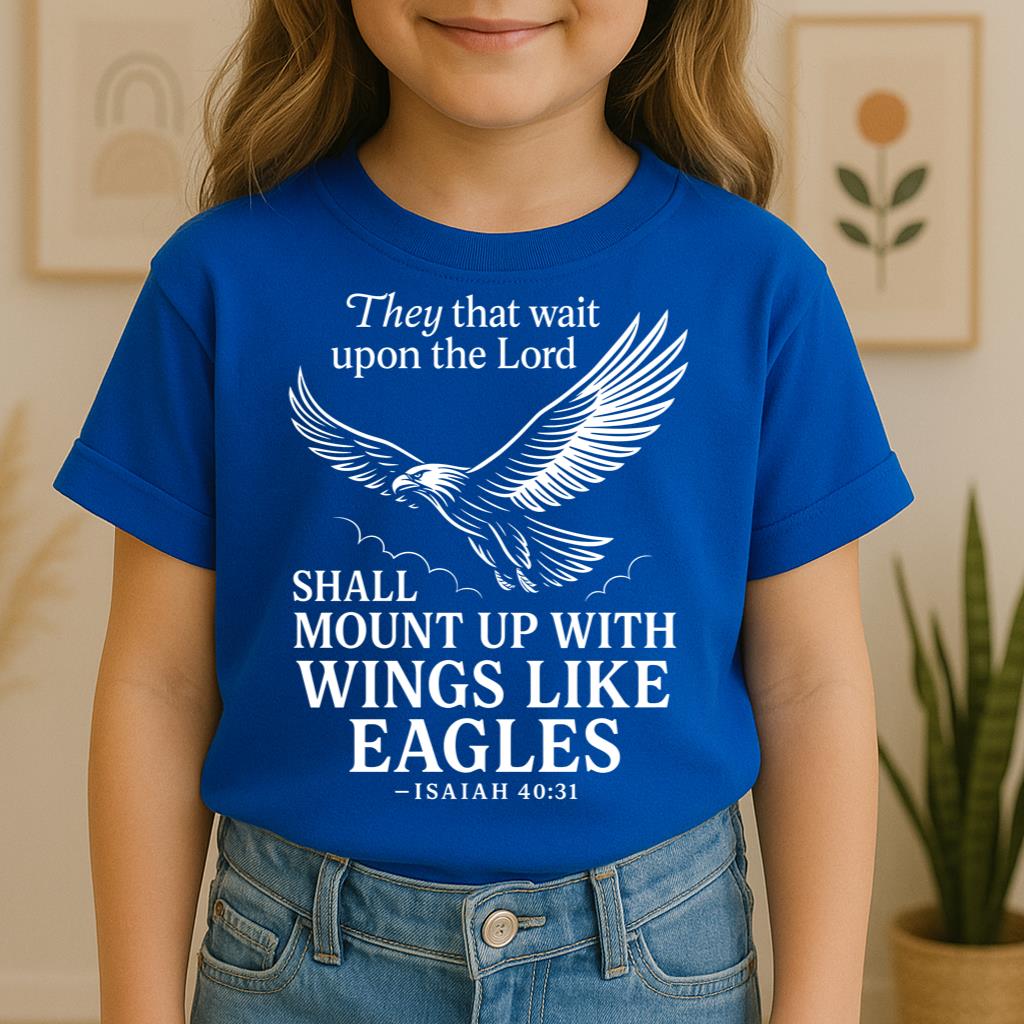They That Wait Upon The Lord Shall Mount Up With Wings Like Eagles Isaiah 40.31 01