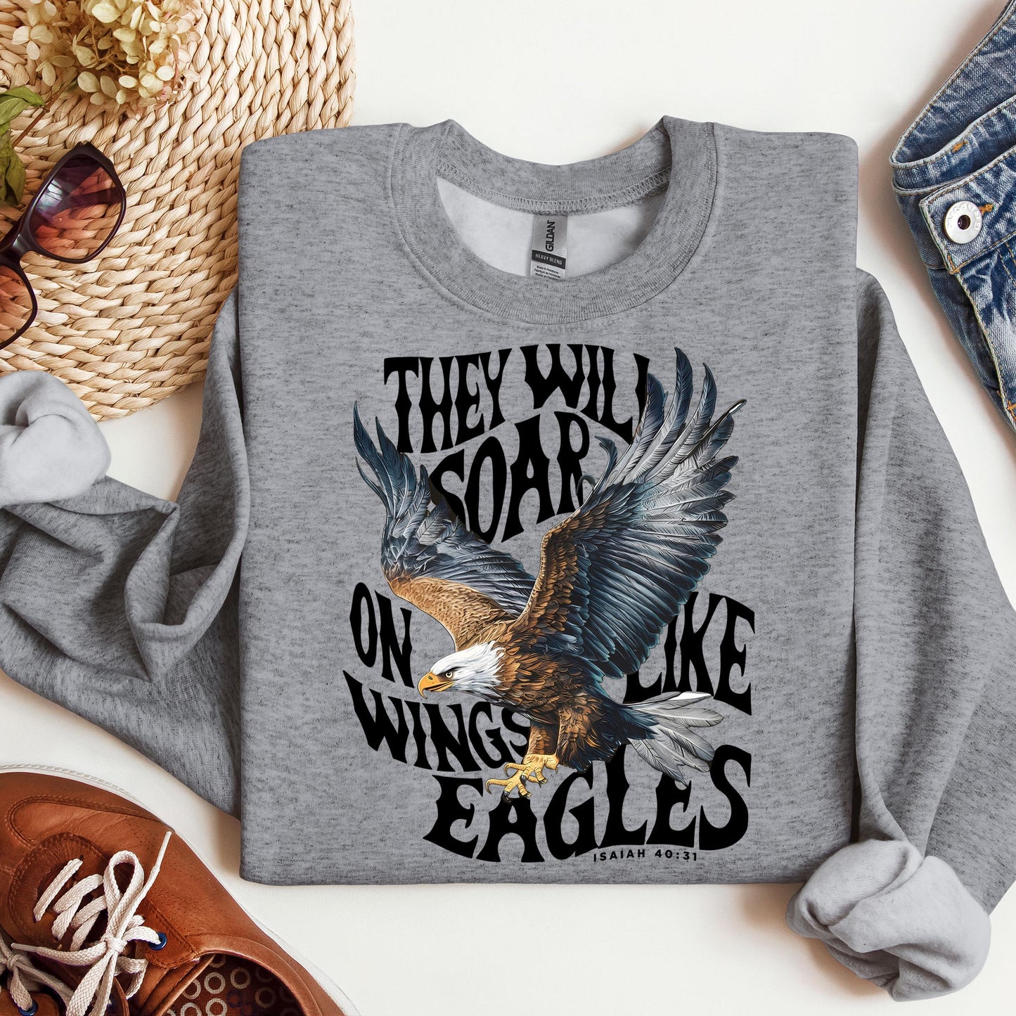 They Will Soar On Wings Like Eagles Isaiah 40.31 02