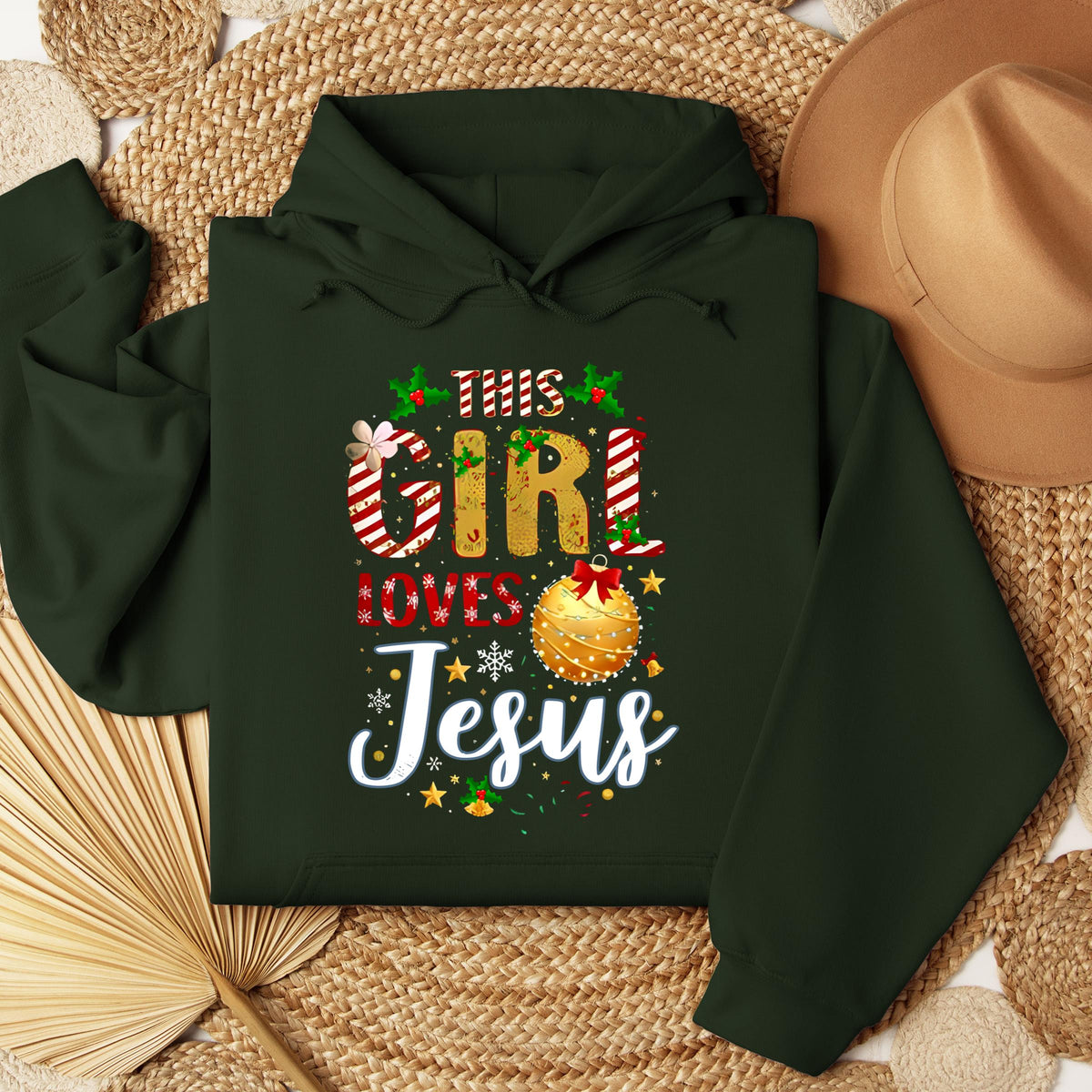 This Girl Loves Jesus Christmas