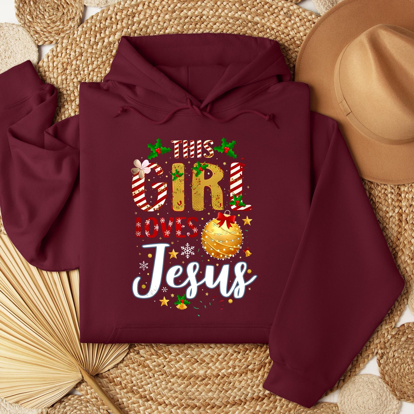 This Girl Loves Jesus Christmas