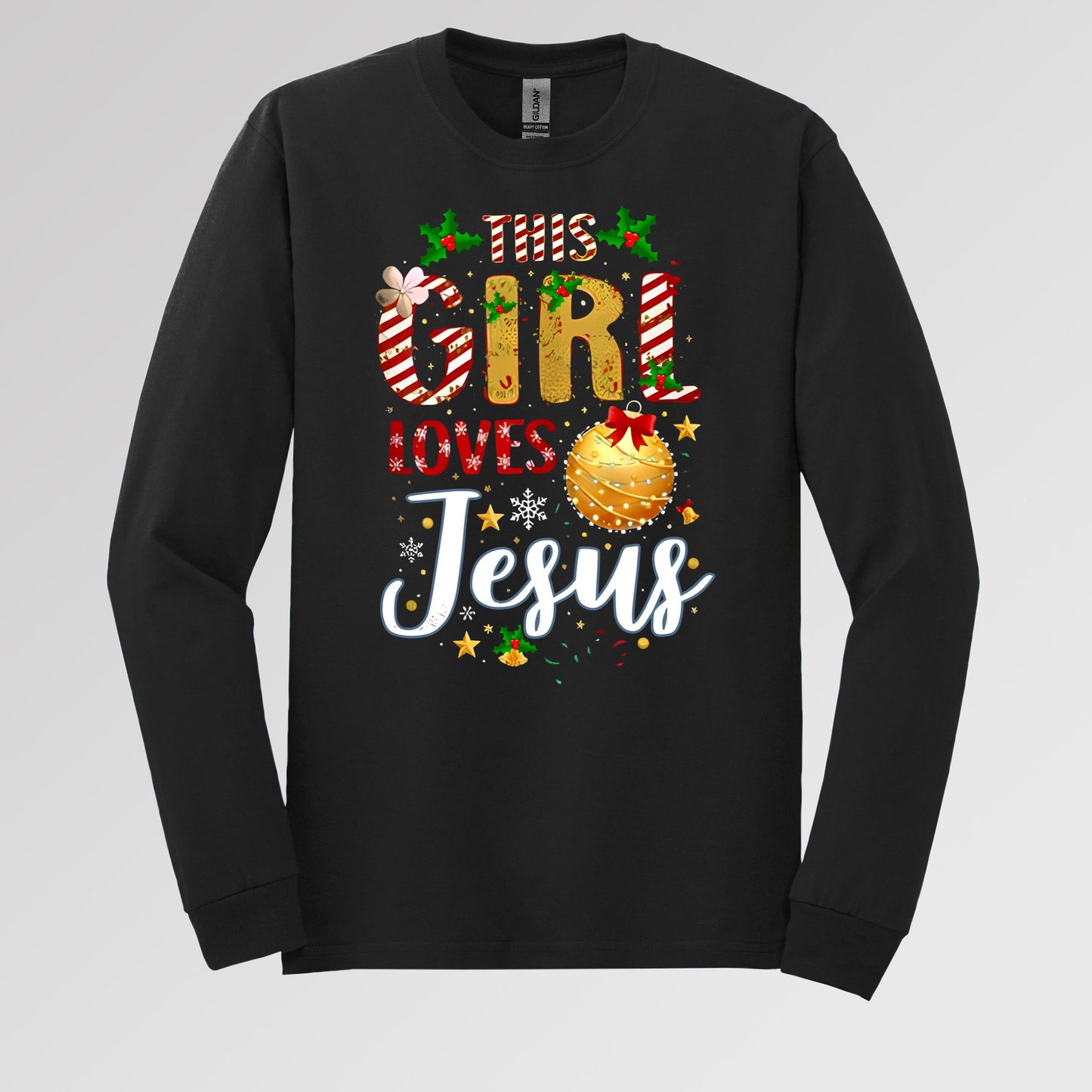 This Girl Loves Jesus Christmas