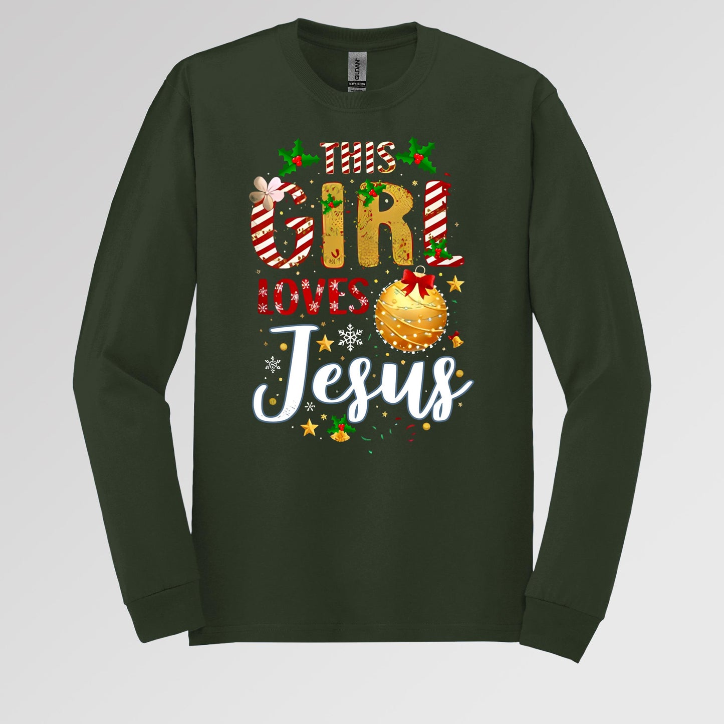 This Girl Loves Jesus Christmas