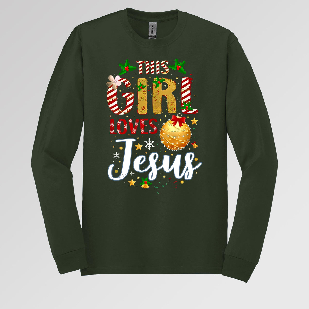 This Girl Loves Jesus Christmas