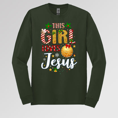 This Girl Loves Jesus Christmas