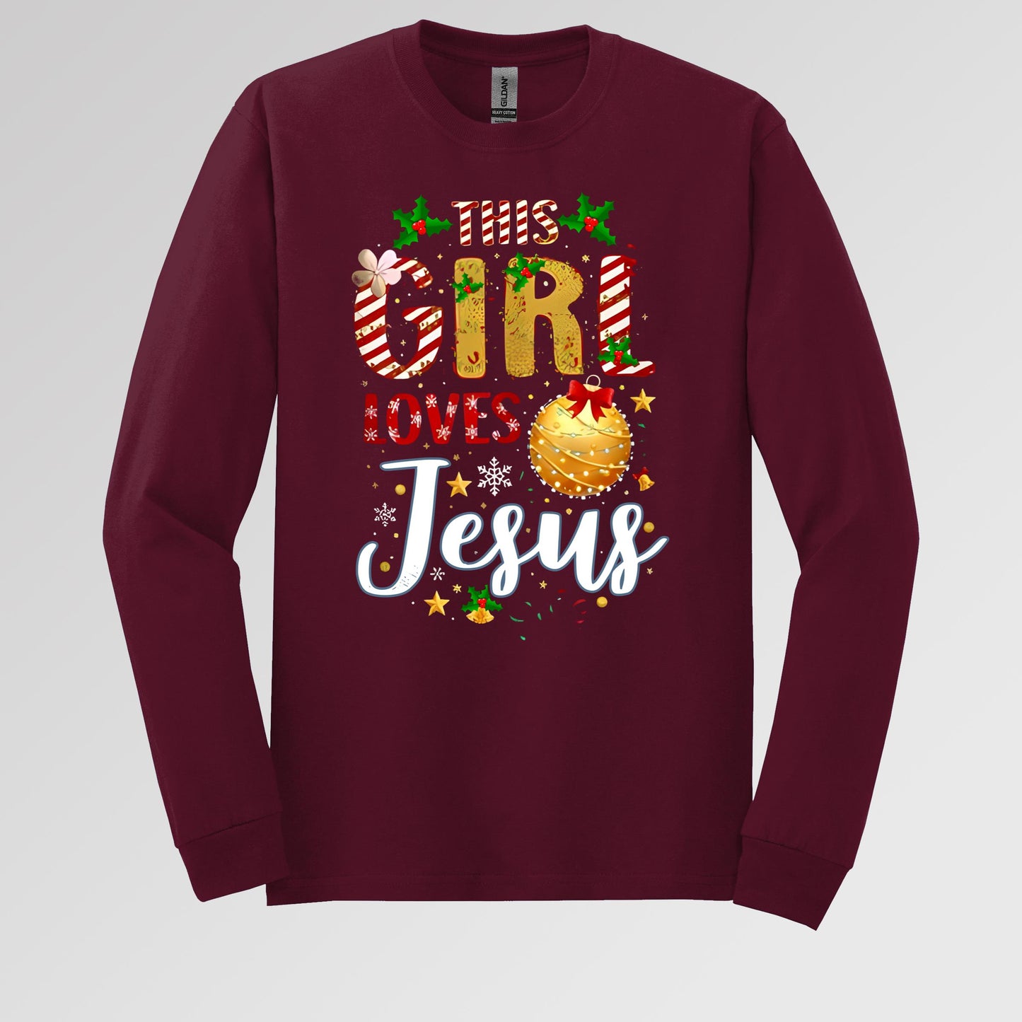 This Girl Loves Jesus Christmas