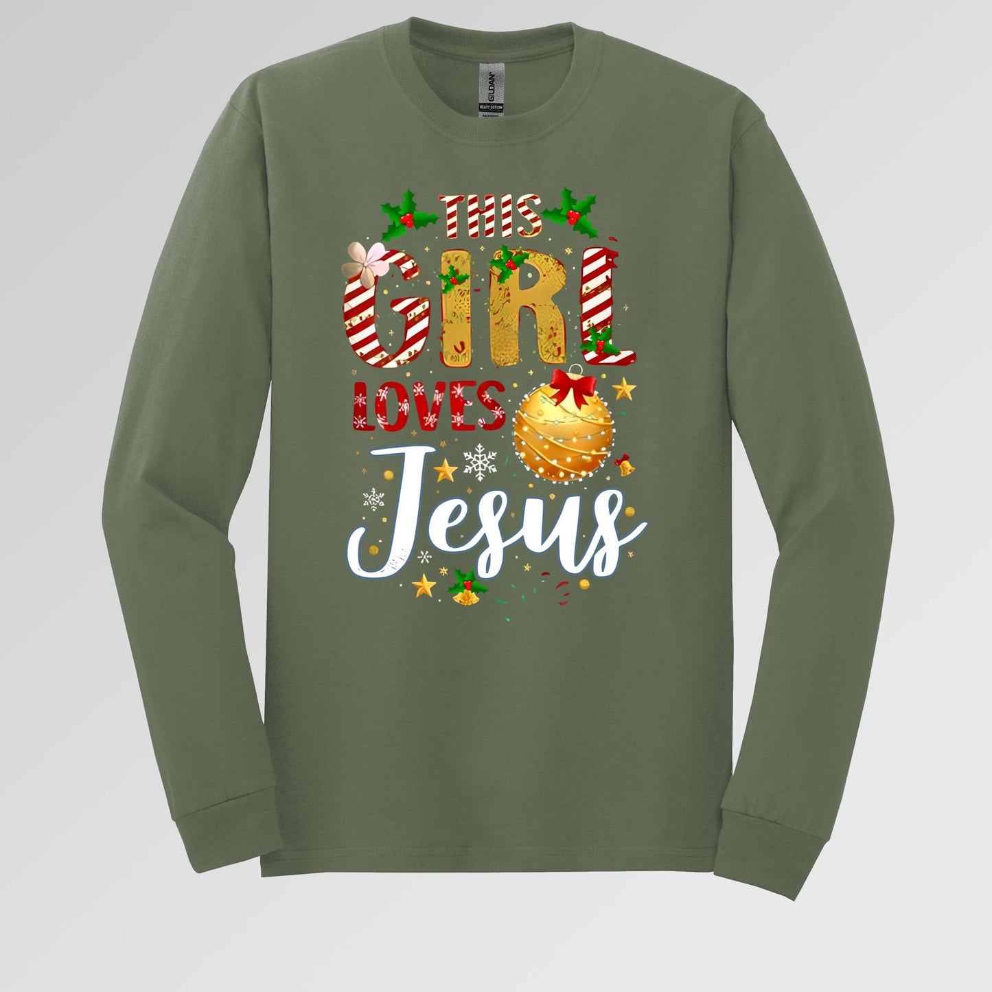 This Girl Loves Jesus Christmas