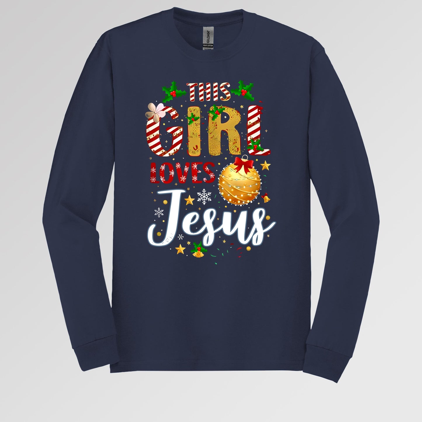 This Girl Loves Jesus Christmas