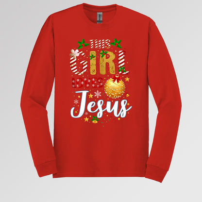 This Girl Loves Jesus Christmas