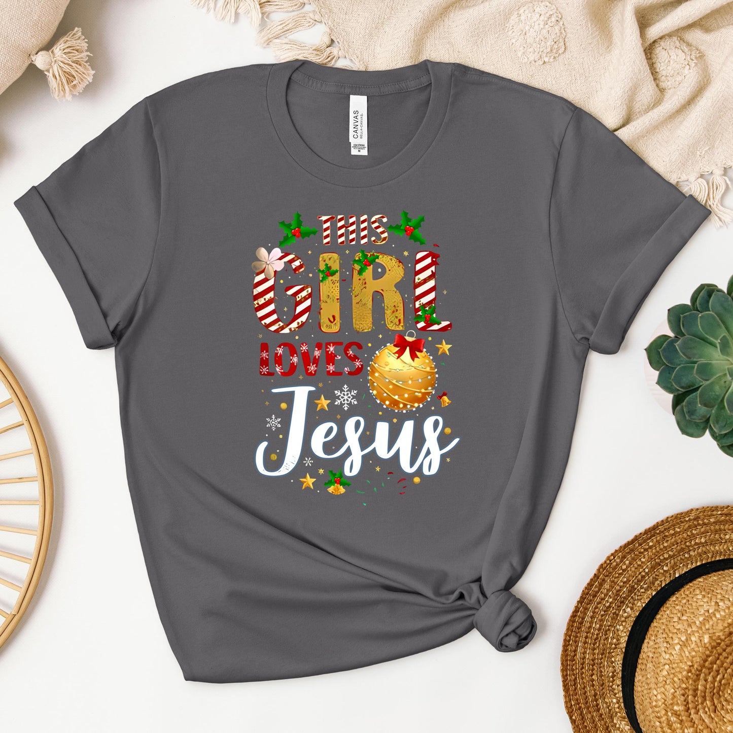 This Girl Loves Jesus Christmas
