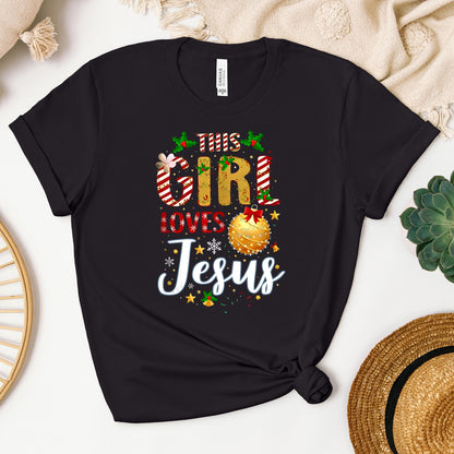 This Girl Loves Jesus Christmas