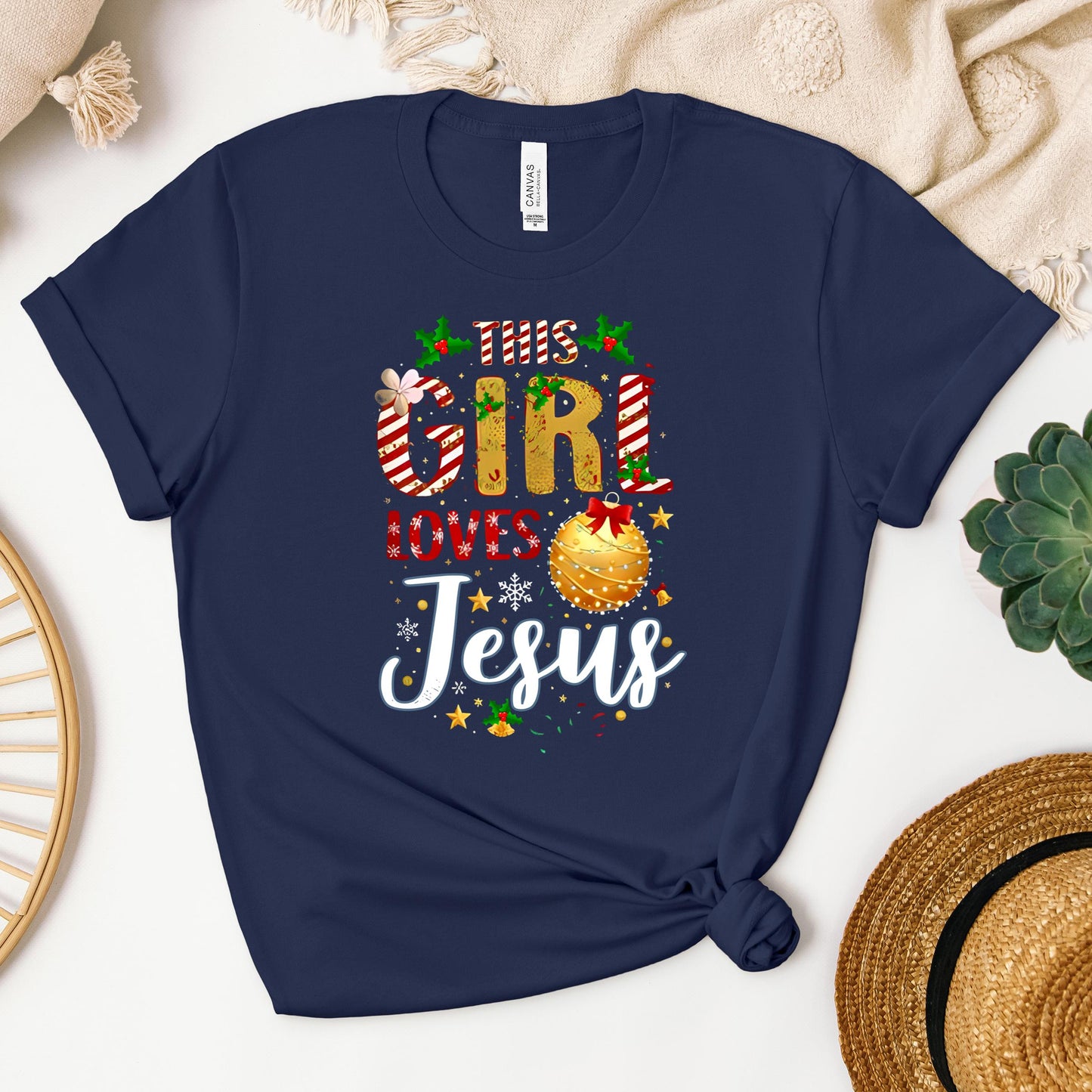 This Girl Loves Jesus Christmas
