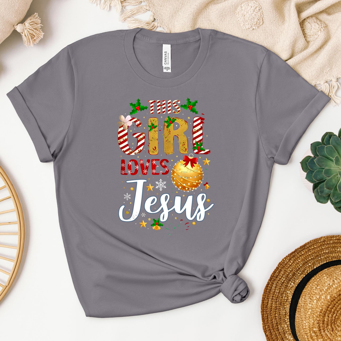 This Girl Loves Jesus Christmas