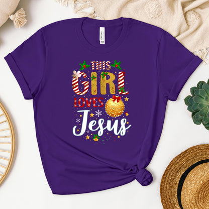 This Girl Loves Jesus Christmas