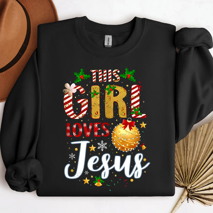 This Girl Loves Jesus Christmas