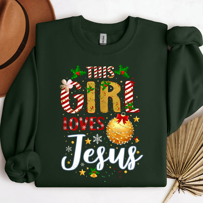This Girl Loves Jesus Christmas