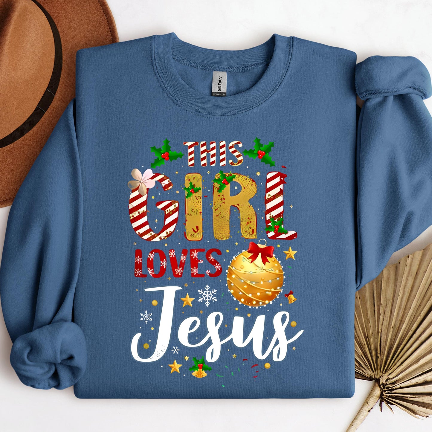 This Girl Loves Jesus Christmas