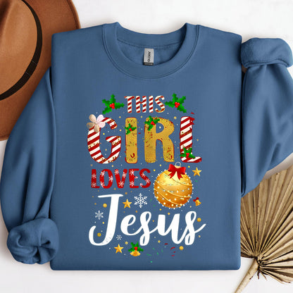 This Girl Loves Jesus Christmas