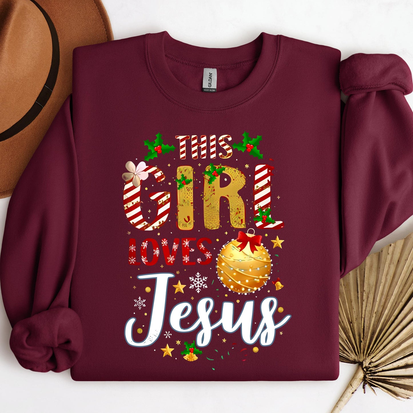 This Girl Loves Jesus Christmas