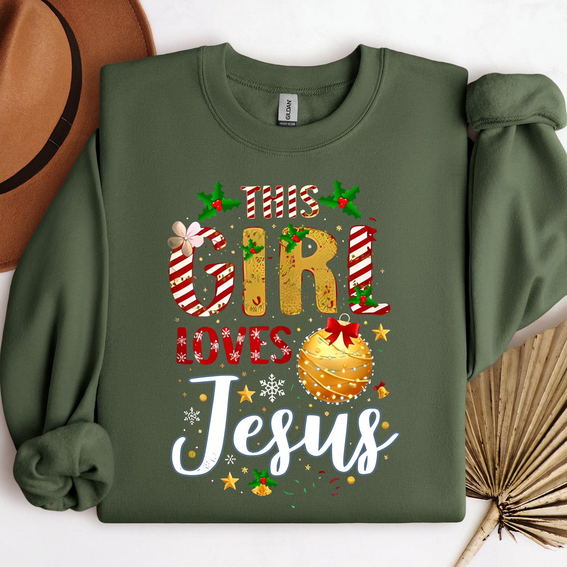 This Girl Loves Jesus Christmas
