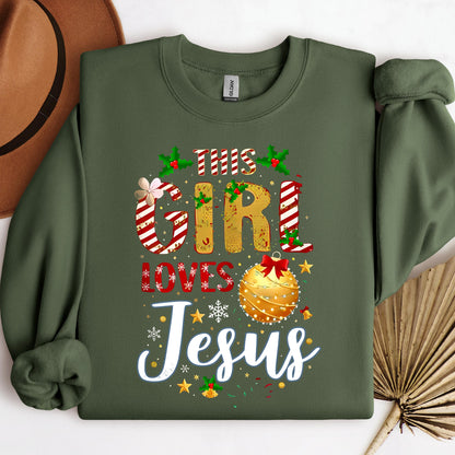 This Girl Loves Jesus Christmas