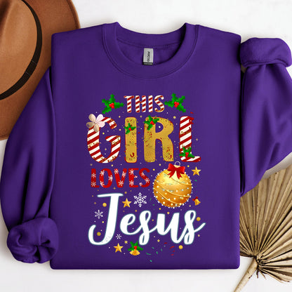 This Girl Loves Jesus Christmas