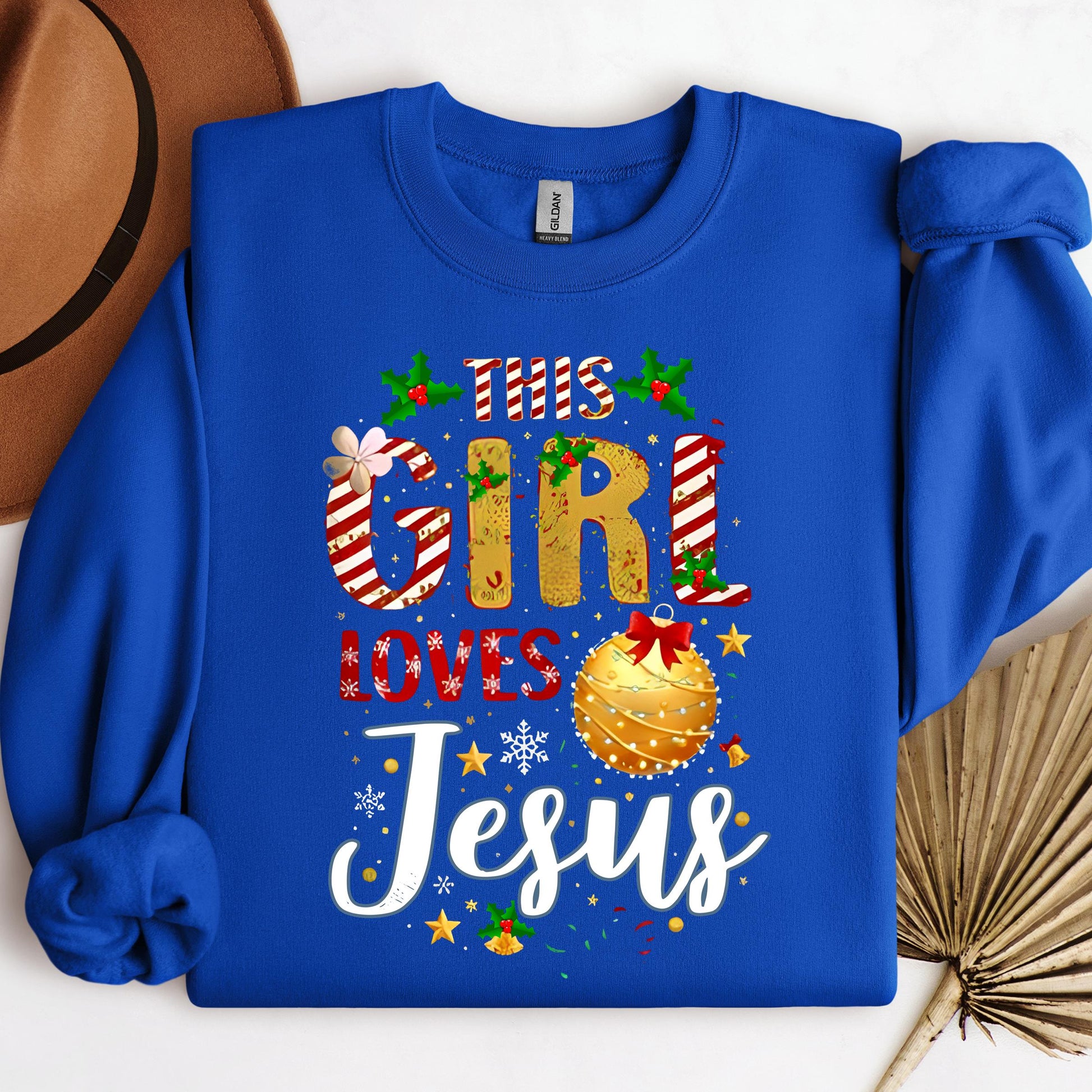 This Girl Loves Jesus Christmas