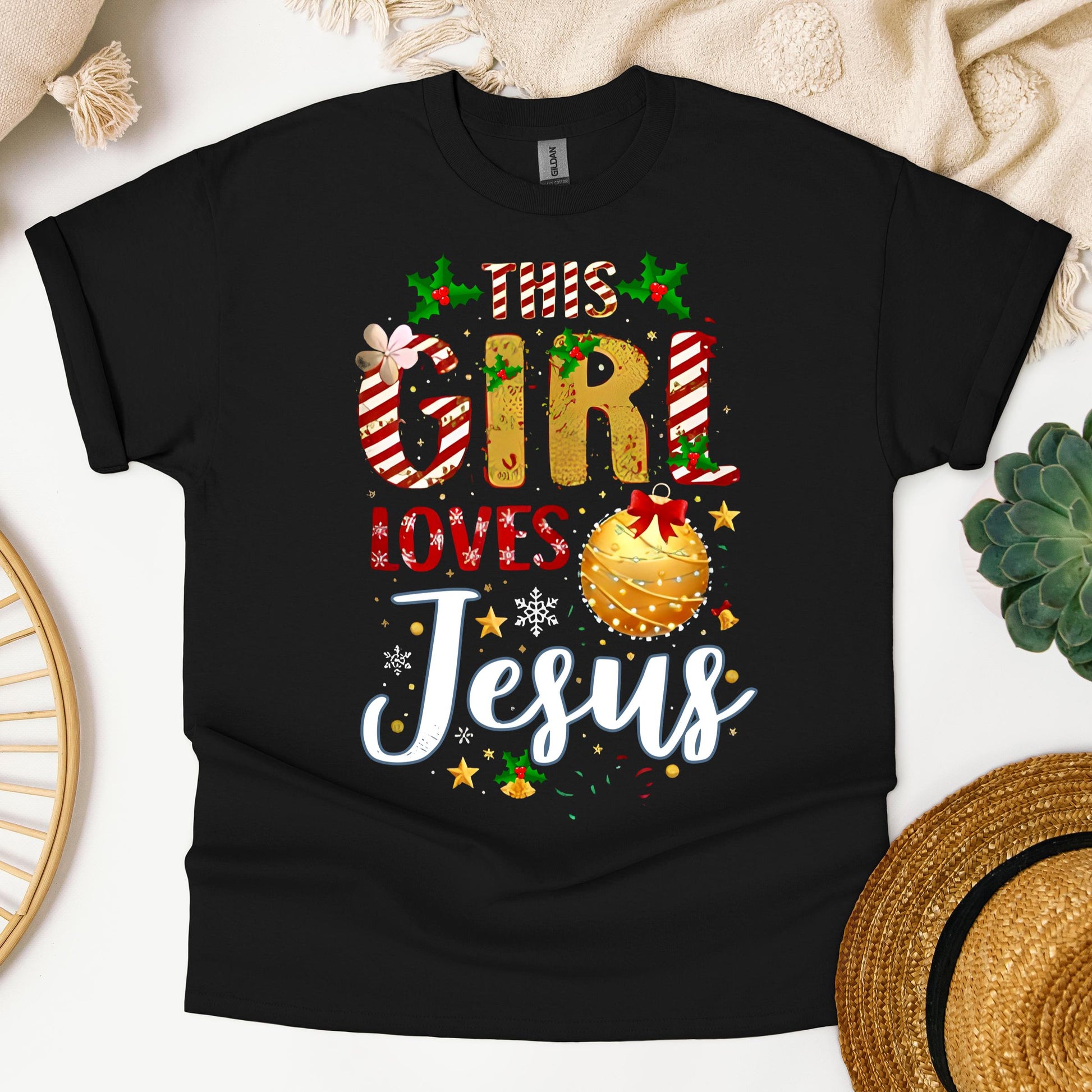 This Girl Loves Jesus Christmas
