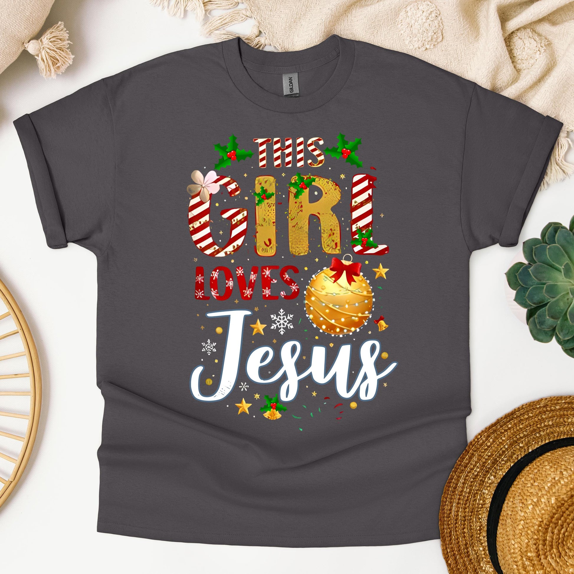 This Girl Loves Jesus Christmas