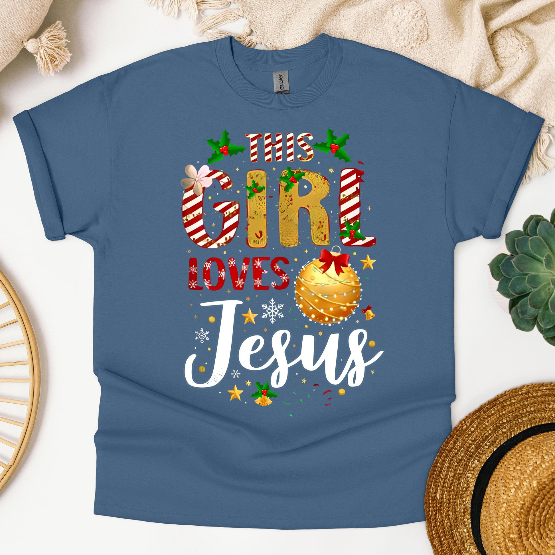 This Girl Loves Jesus Christmas
