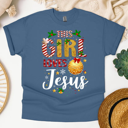 This Girl Loves Jesus Christmas