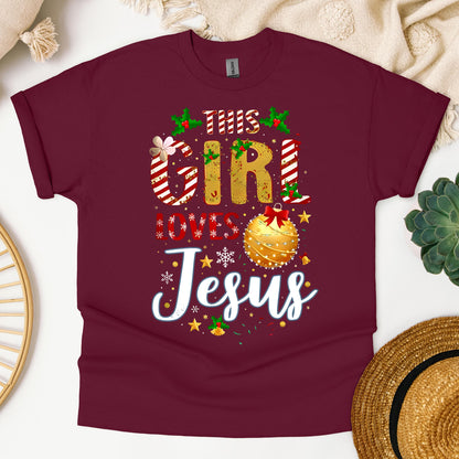This Girl Loves Jesus Christmas