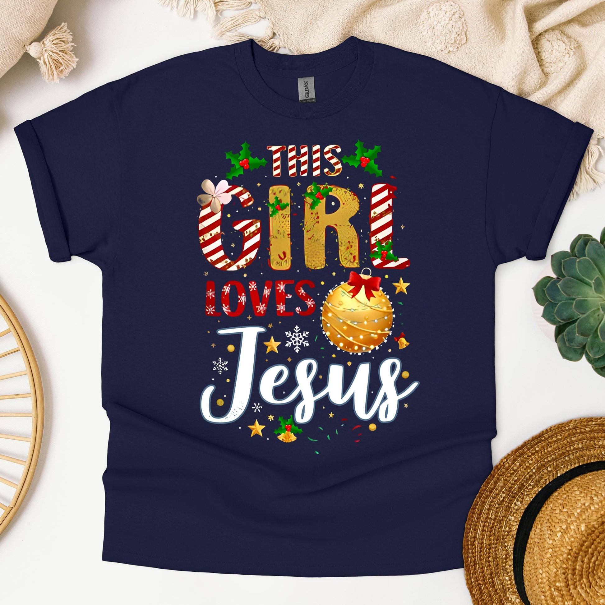 This Girl Loves Jesus Christmas