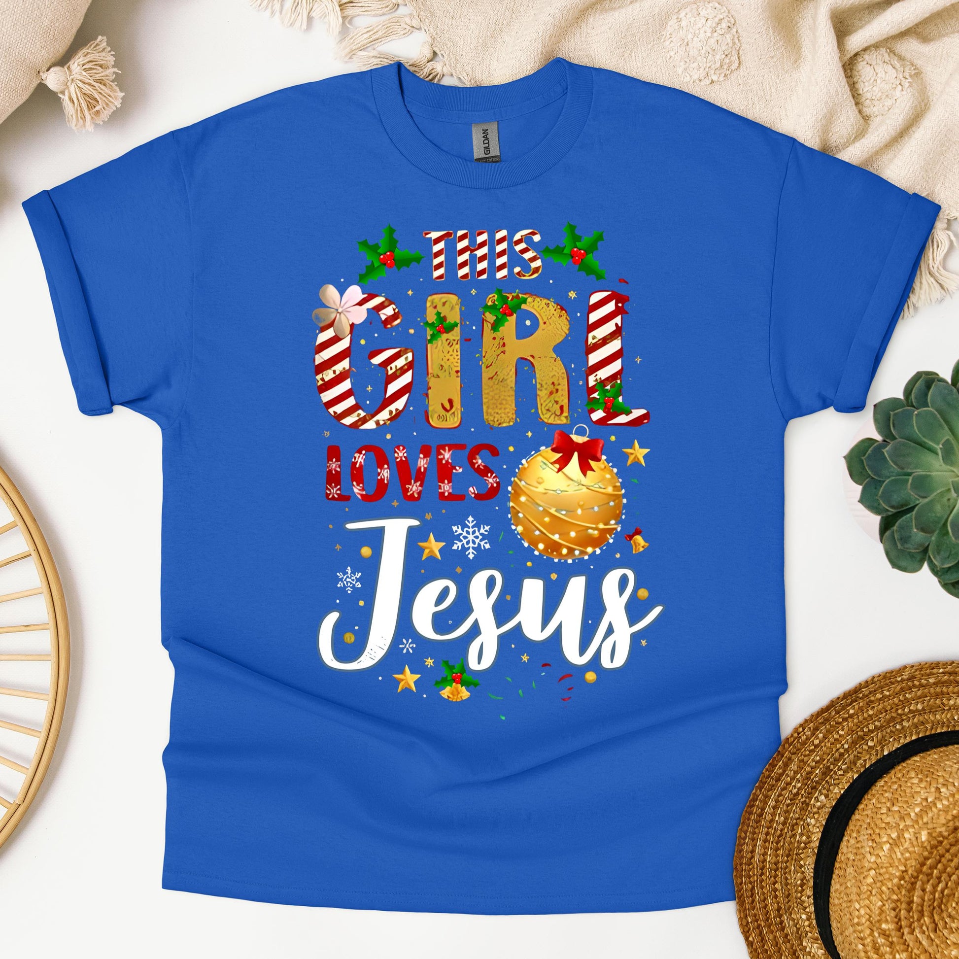 This Girl Loves Jesus Christmas
