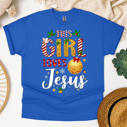 This Girl Loves Jesus Christmas