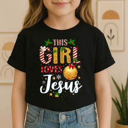This Girl Loves Jesus Christmas