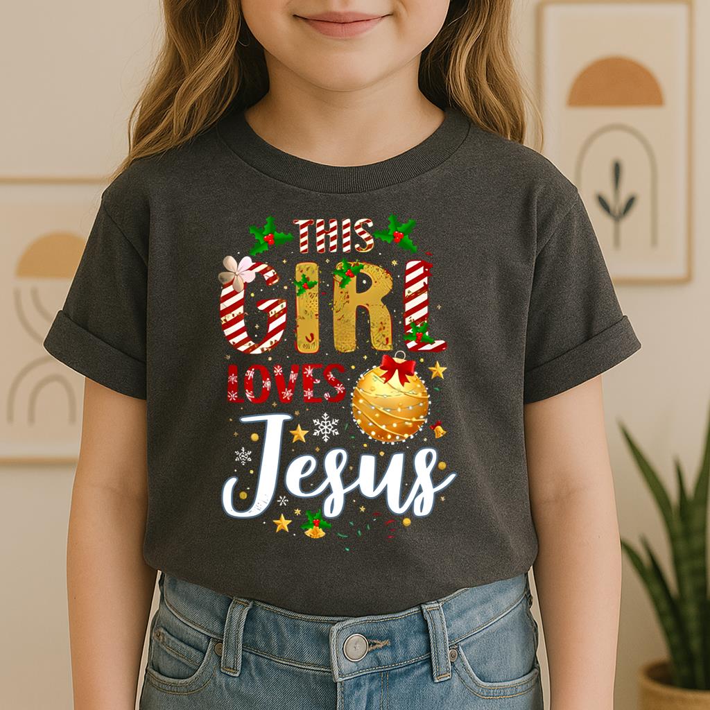 This Girl Loves Jesus Christmas