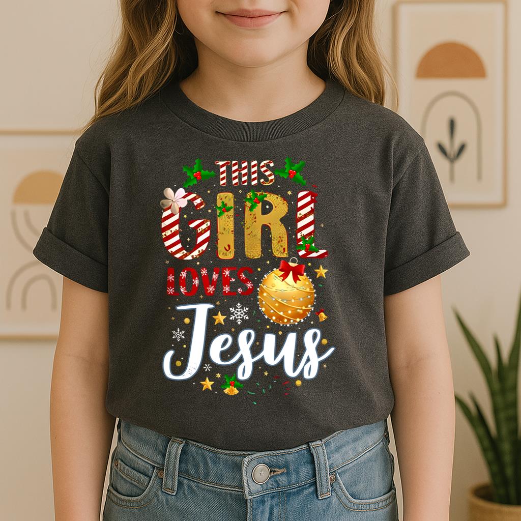 This Girl Loves Jesus Christmas