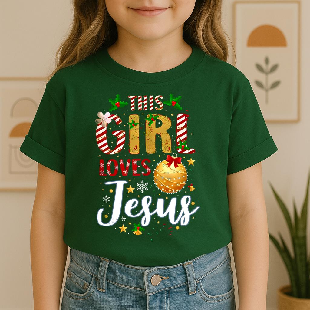 This Girl Loves Jesus Christmas