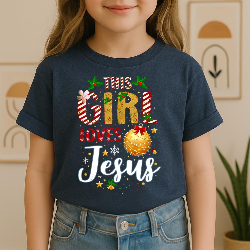 This Girl Loves Jesus Christmas